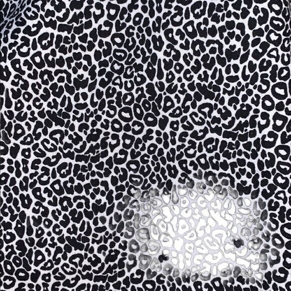 RAFAELLA curvy black white patterned Capri  6 - Picture 6 of 6